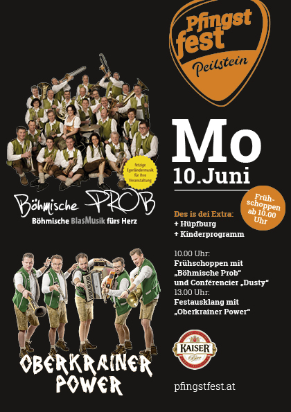 Pfingstfest Programm Montag